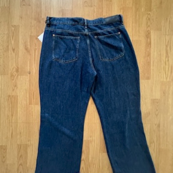 NWT 7 For All Mankind Tess High Rise Wide Leg Trouser Jeans (long) 32 - Picture 9 of 11